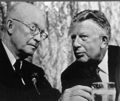 Dwight Eisenhower and Neil McElroy