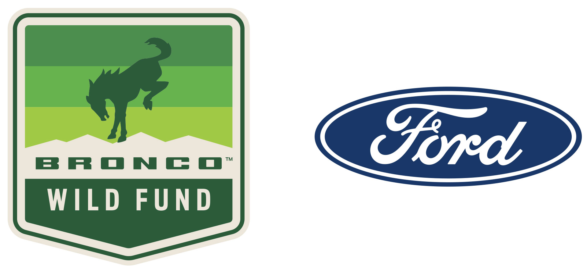Bronco Wild Fund and Ford logo